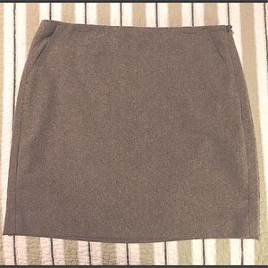 Banana Republic tweed mini skirt with pockets